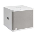AUDIOPHONY - Sline112SubW - Passive installation subwoofer - 1x12" - 350W RMS at 8 Ohms – Wood finish, white color