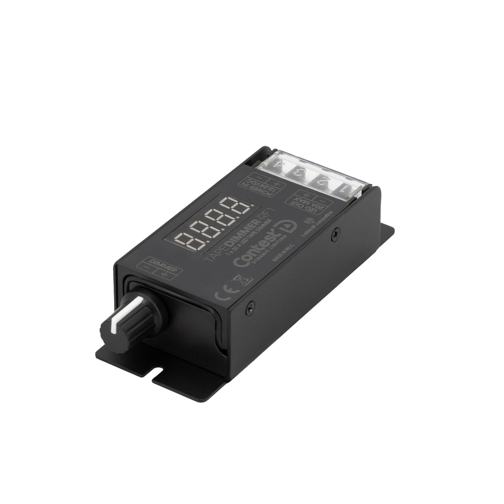 CONTEST - TAPEDIMMER-RF1 - Led Tape Dimmer 1x20A 12–24 VDC 2.4 GHz