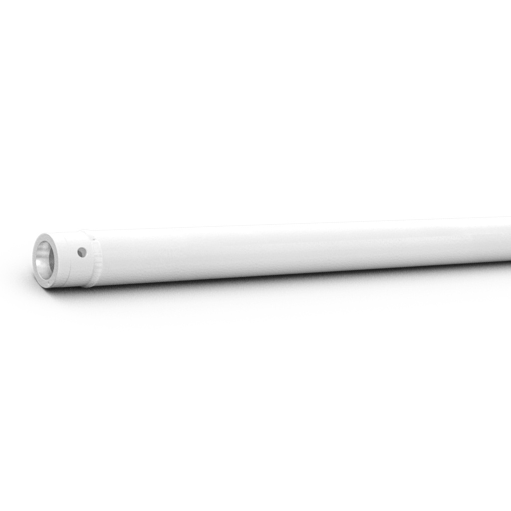 CONTESTAGE - UNO-100W - Aluminium tube - Diameter: 50mm - Length: 100cm - White - Conical coupler included