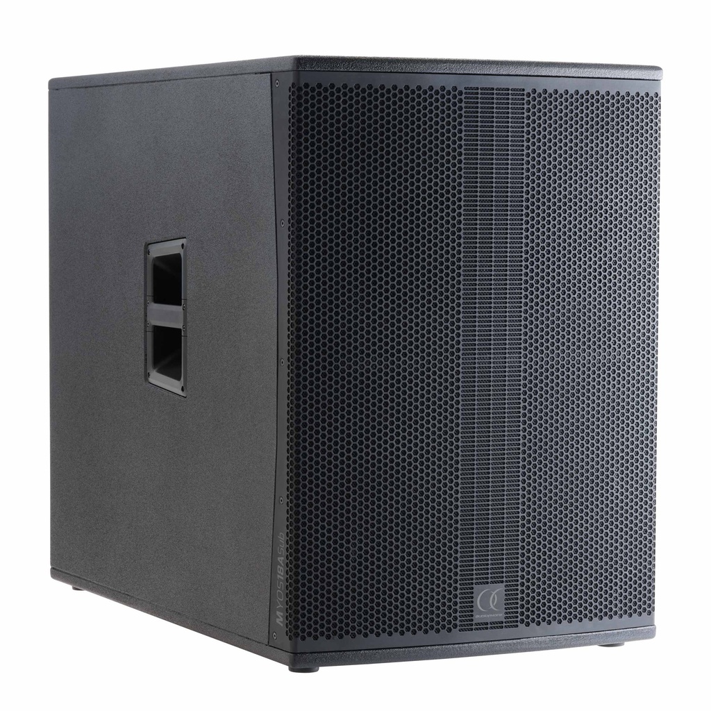 AUDIOPHONY - Myos18ASub - Subwoofer 18" - 1000W RMS with integrated DSP - Wood finish