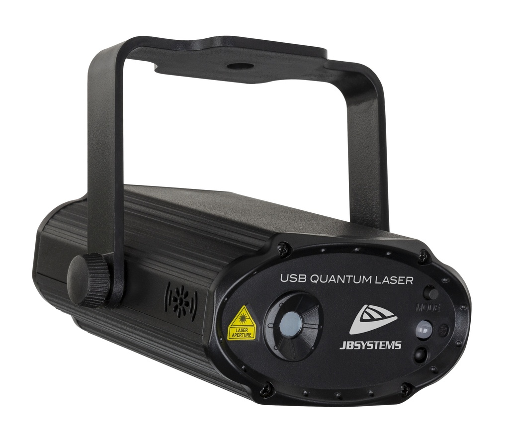 JB SYSTEMS - USB QUANTUM LASER - A very versatile laser effect for all your home parties ( 80mW red + 100mW blue )