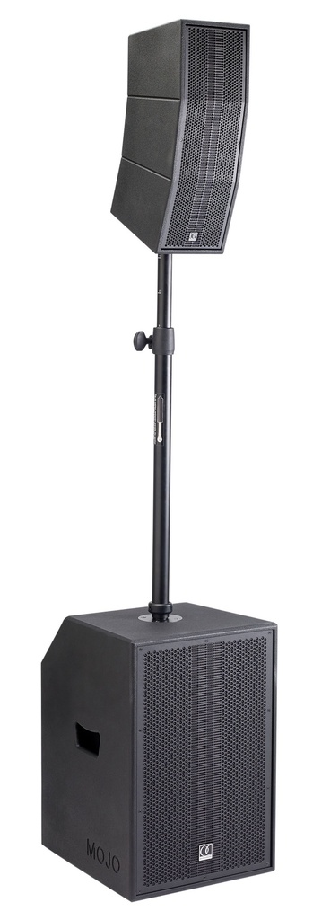 AUDIOPHONY - MOJO2200curve - Powerful (1600W)  compact, high-output curve array system with mixer, Bluetooth® and DSP
