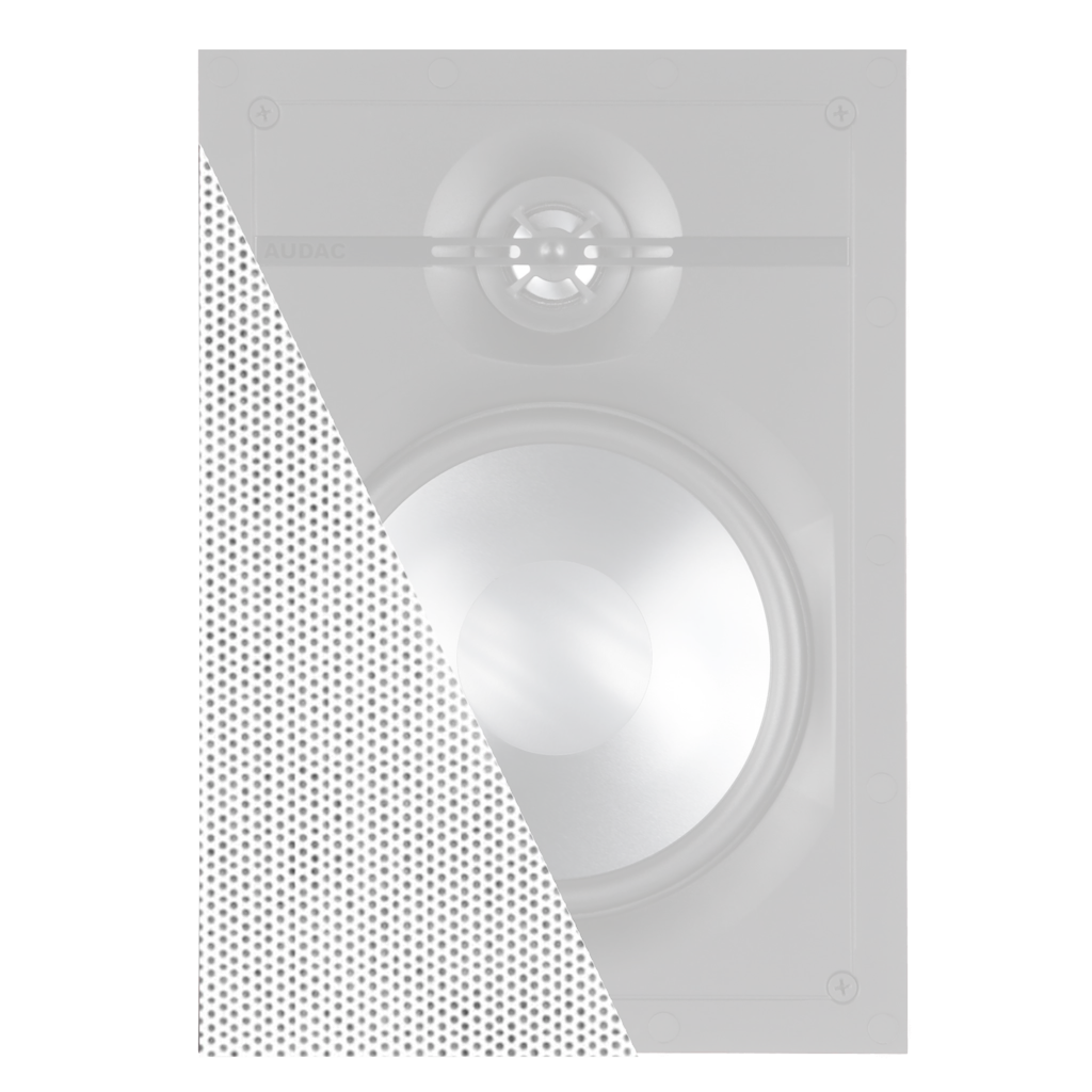 AUDAC - GLM06/P - Front grill for MERO6 - Paintable version