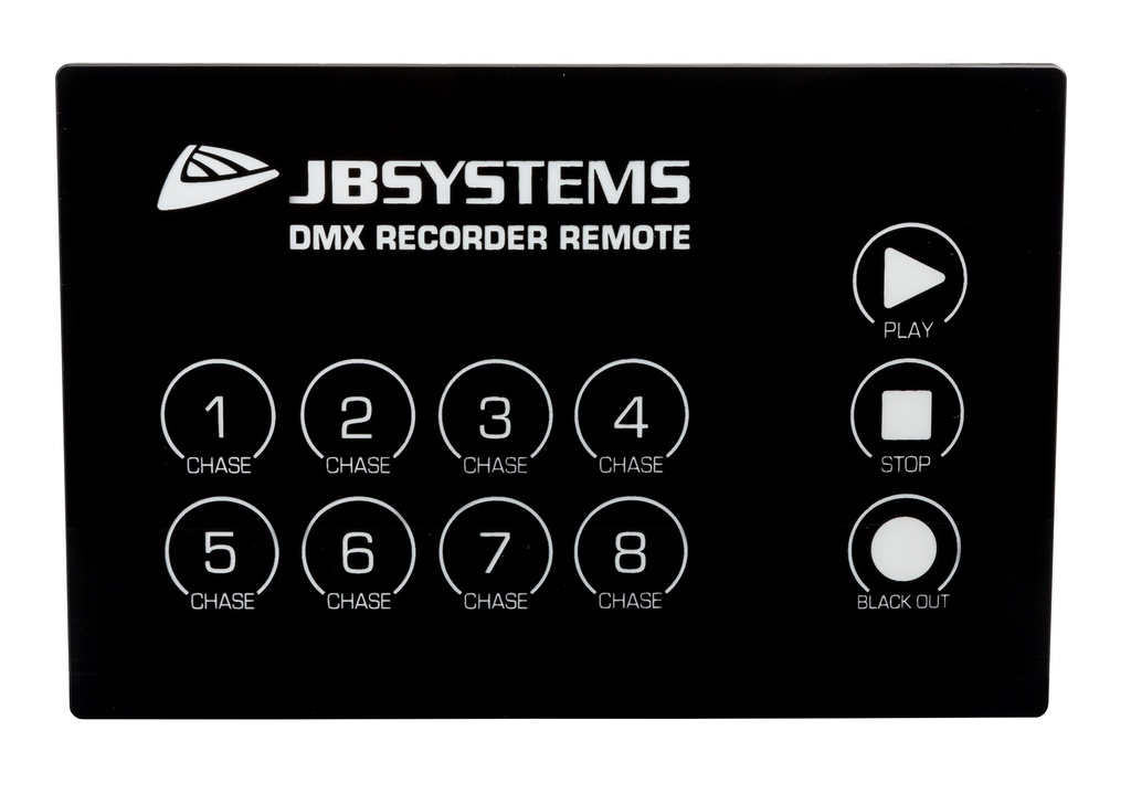 JB SYSTEMS - DMX RECORDER REMOTE - Wired remote control for the JB Systems® DMX RECORDER