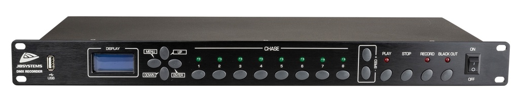 JB SYSTEMS - DMX RECORDER - User-friendly DMX recorder for easy playback of your created light show
