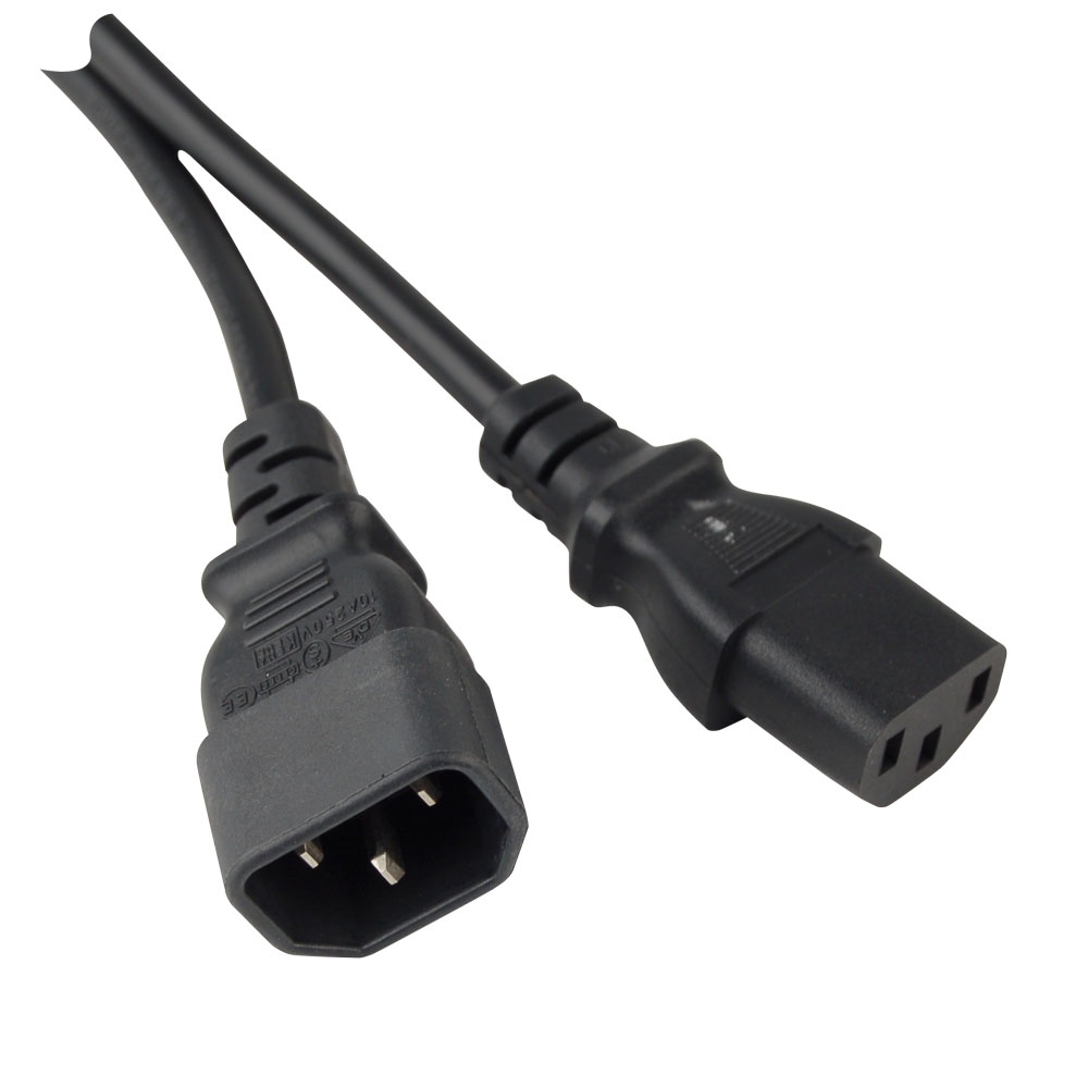 HILEC - IECMF1 - Male/female IEC power cord - 1m