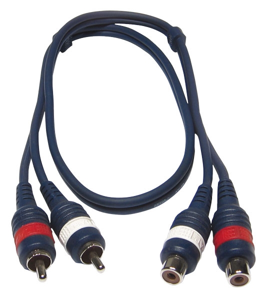 HILEC - CL-27/1,5 - 2x Female RCA / 2x Male RCA line cable - 1.5m