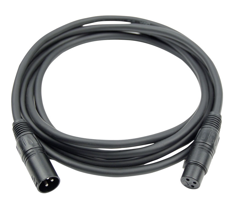 HILEC - CDMX-10 - DMX XLR 3pin male / XLR 3pin female cable - 10m