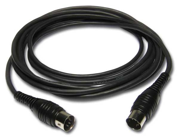HILEC - CL-51/3 - DIN 5-pin male - DIN 5-pin male midi cable - 3m