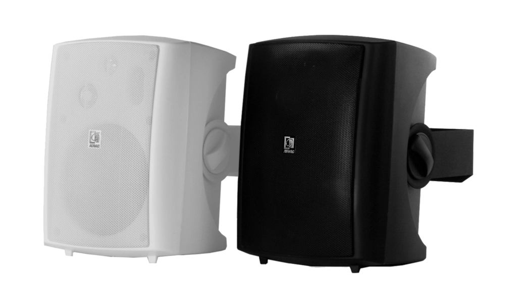 AUDAC - LX523/W - Active speaker system with remote input - White version