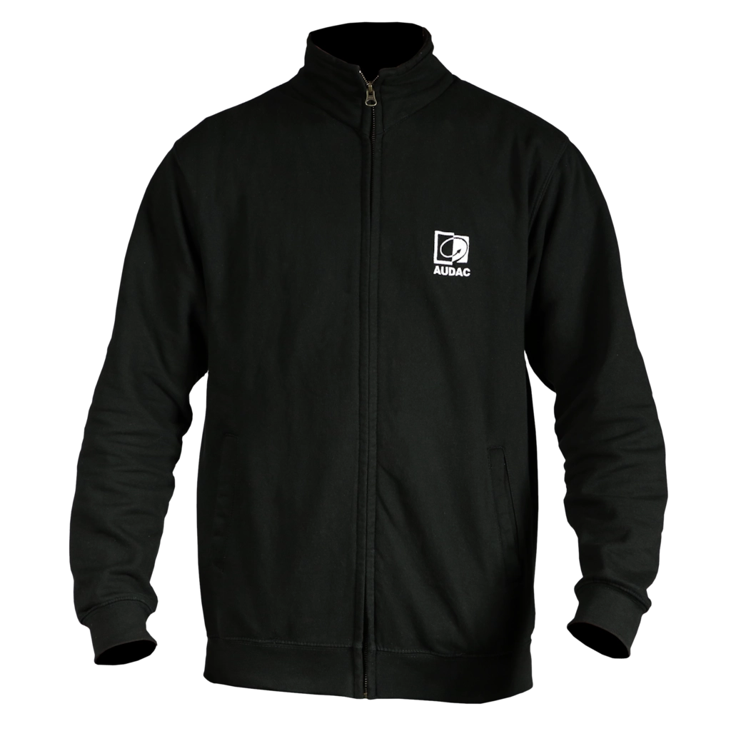 AUDAC - PROMO5122/L - AUDAC promotion sweater black - LARGE
