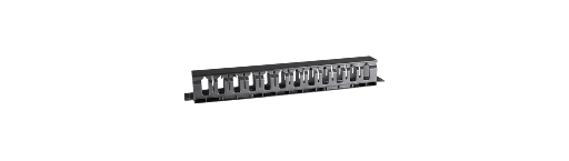 CAYMON - BCO101 - 19" horizontal cable management - 1HE
