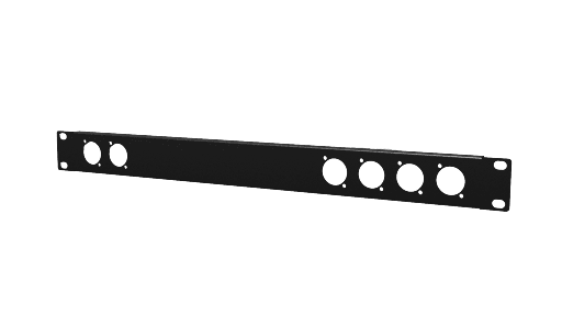 CAYMON - BP106 - 19" blind panel - 1HE - 6x D-size