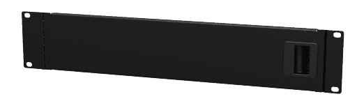 CAYMON - BSD02 - 19" blind panel with service door - 2HE