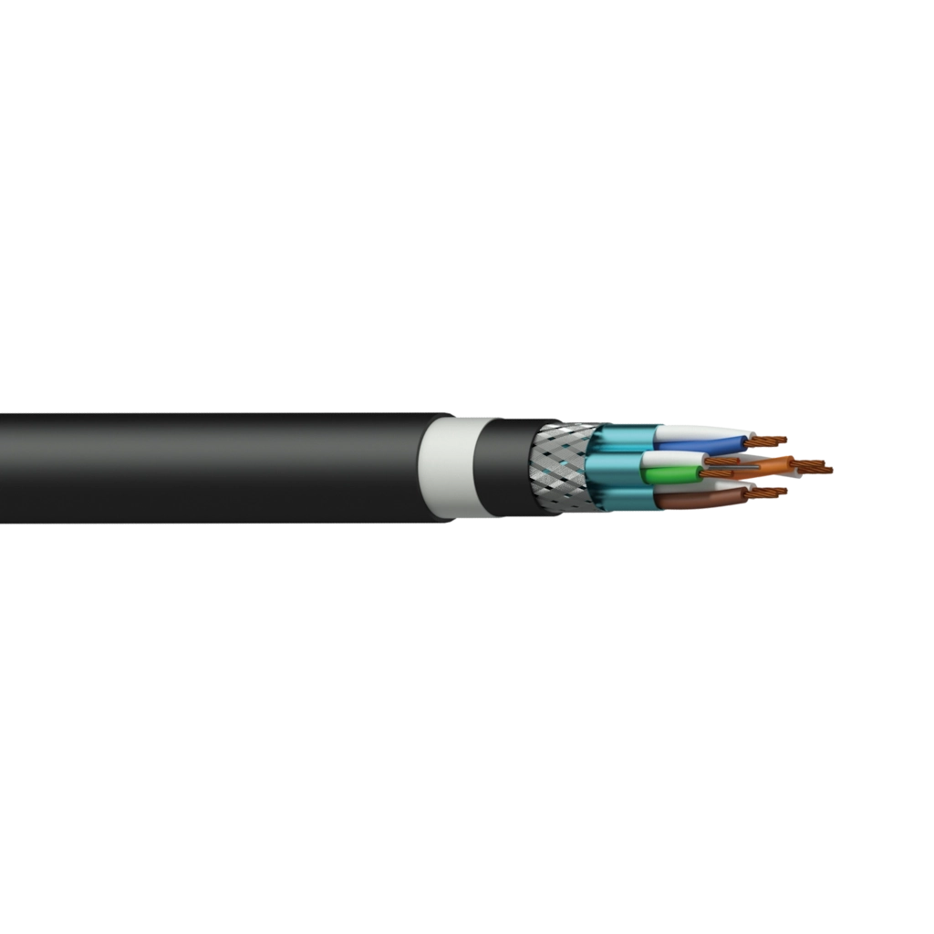 PROCAB-rental - BCT65S/3 - Networking cable - CAT6A - S/FTP - flex 0.22 mm² - 24 AWG HighFlex™ - 300 m wooden reel