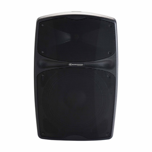 AUDIOPHONY - RACER250 Evo - Battery-powered portable speaker 12" 250W RMS with USB / SD / BT5.0 drive + talkover + effect
Supplied with 2 antennas (RACER-GoAnt)
Supplied without receiver (RACER-GoMod Evo)