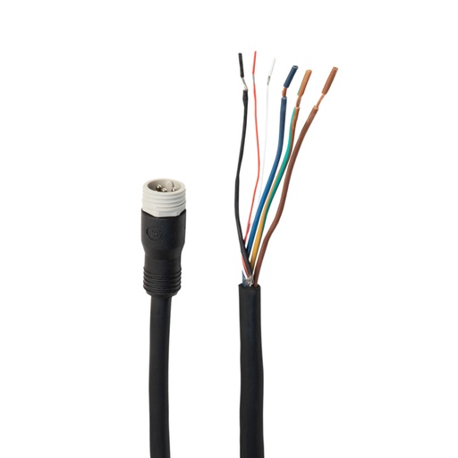 CONTEST - VC-END1 - Adapter cable - IP67 OUT hybrid plug to bare cable - Length: 1m