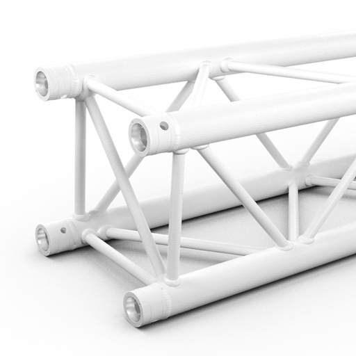 CONTESTAGE - QUA29-029 W - ALU TRUSS Quatro 290 – Length: 29cm – White - Connection kit included