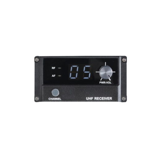 AUDIOPHONY - RACER-GoModF8 - Modular 800 MHz UHF diversity receiver for RACER loudspeakers