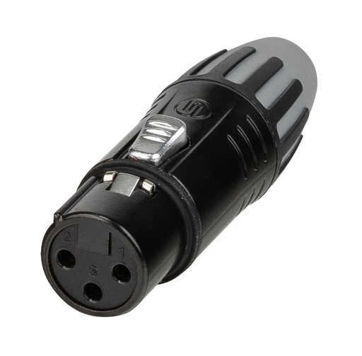SEETRONIC - SCMF3-B - Seetronic Female 3-pin XLR connector for cable

