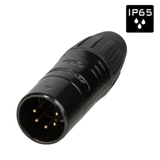 SEETRONIC - SCWM5-B - Seetronic Male 5-pin XLR connector IP65 for cable


