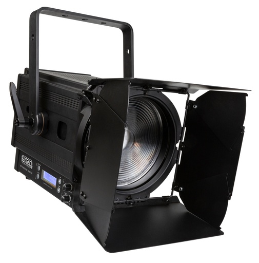 BRITEQ - BT-THEATRE 400TW - Powerful 400W LED theater / TV Fresnel with tunable white ranging from 2800K to 6000K, combined with exceptional photometric / price ratio and good light output!