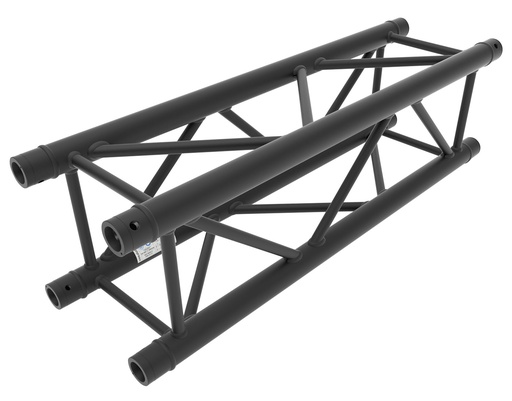 CONTESTAGE - QUA29-071 blk - ALU TRUSS Quatro 290 – Length: 71cm – Black - Connection kit included