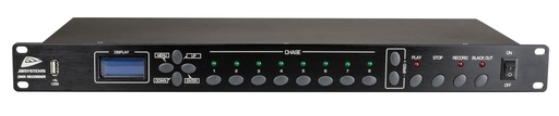 JB SYSTEMS - DMX RECORDER - User-friendly DMX recorder for easy playback of your created light show
