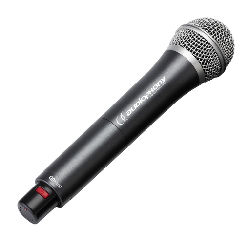 AUDIOPHONY - GO-Hand-F8 - UHF condenser handheld transmitter microphone - 800MHz range