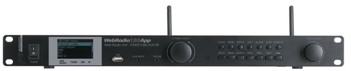 AUDIOPHONY PA - WEBRADIO130App - Online multimedia player: Internet radio, DAB, FM, media player, AUX, Bluetooth, APP and remote control
