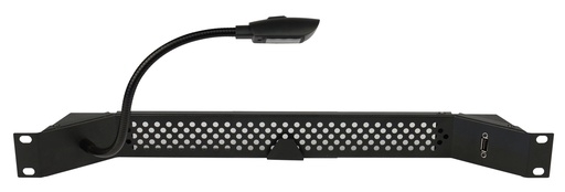 HILEC - SnakeRack - White COB LEDs rack flex light with USB charger - gooseneck