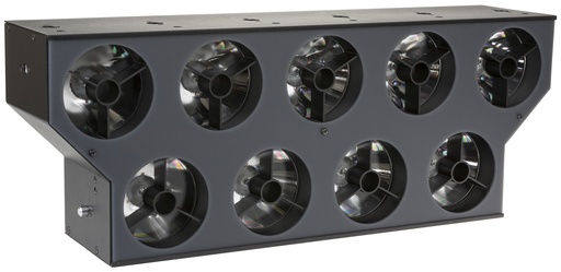 BRITEQ - BT-NONABEAM - BQ1 - Create dynamic 'light curtain effects' with this extremely powerful stage projector, based on 9pcs 60W CW/WW LEDs in combination with amazing RGB glow effects.