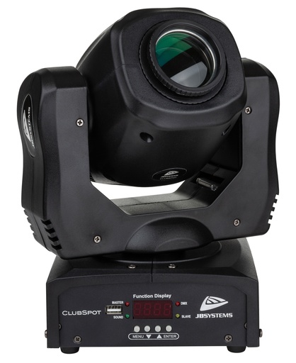 JB SYSTEMS - CLUBSPOT - This small and lightweight 35W Led Moving head is ideal for pubs and the mobile DJ!

