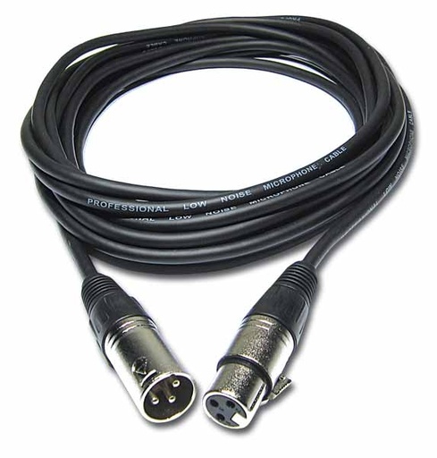 HILEC - CM/XFXM-3 - XLR female / XLR male microphone cable - 3m