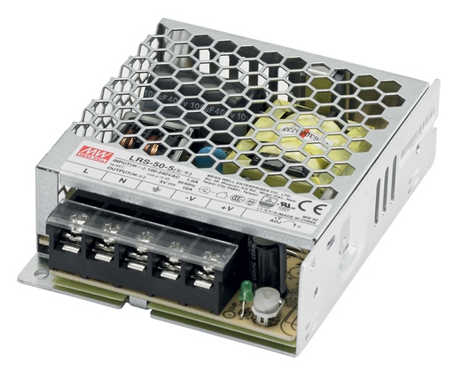 CONTEST - LRS-50-5 - Power Supply - 5VDC 50W max - IP20 - 1 output